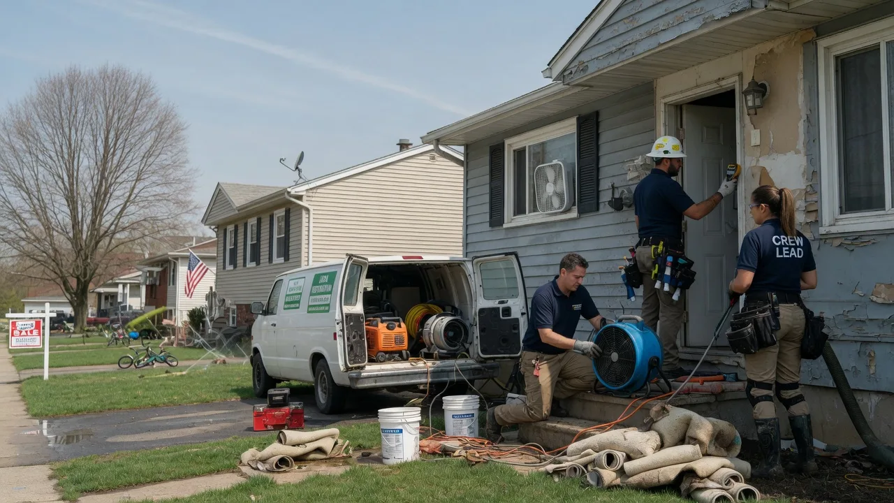 Flood Cleanup in Mannsville, OK near me