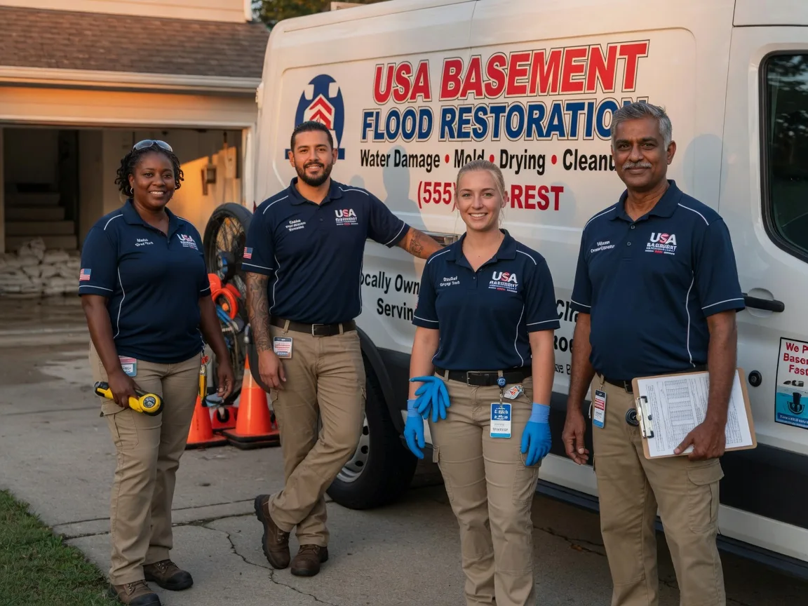 Basement Flood Cleanup company in Mannsville, OK
