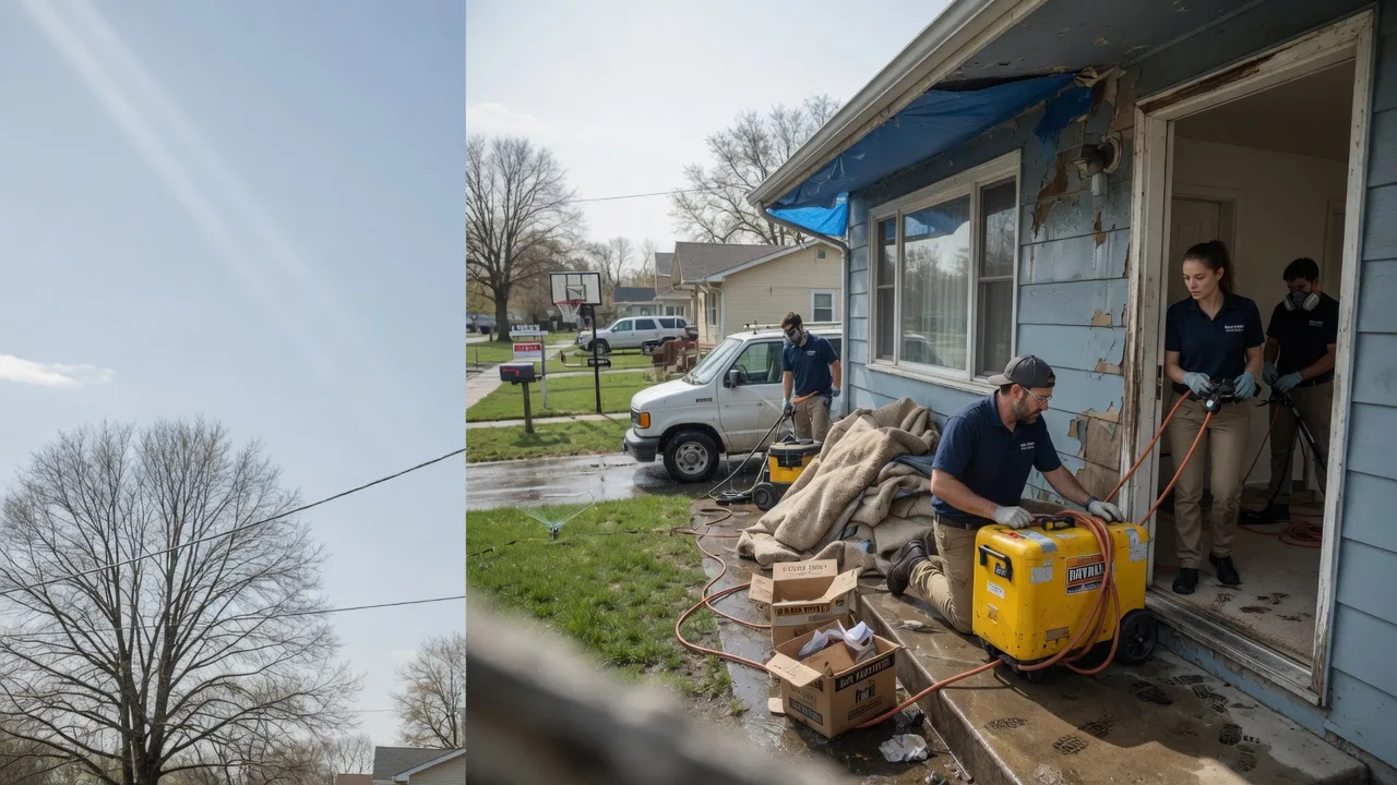 Basement Flood Cleanup in Mannsville, OK near me